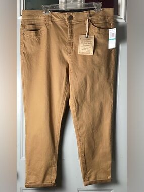 Democracy Camel Ankle Skimmer Pants